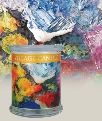 Review of Rainbow Radiance Wood Wick candle from Village Candle